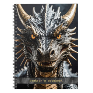 Drakspiral Fotoanteckningsbok Anteckningsbok