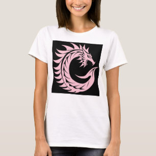 Drakstilat brev C, Drakalfabet, Monogram T Shirt