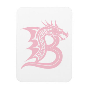 Drakstilsbokstav B, Drakalfabetet, Monogram Magnet