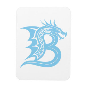 Drakstilskt bokstav B, Drakalfabetet, Monogram Magnet