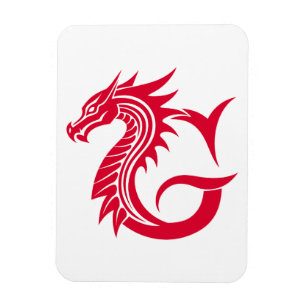 Drakstilskt brev G, Drakalfabetet, Monogram Magnet