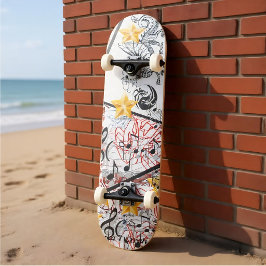Drakstjärnan Mini Skateboard Bräda 18,5 Cm