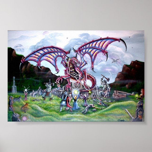 drakstrid poster (Framsidan)