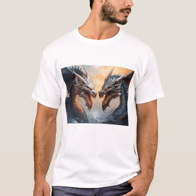 drakstrid t shirt (Framsida)