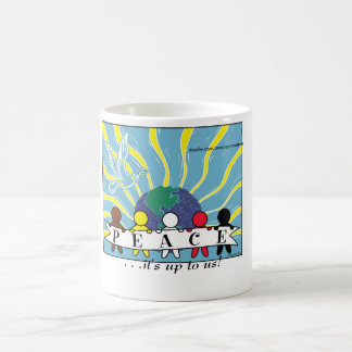 DRÄKT, ETC.: VÄRLDSFREDMUGG KAFFEMUGG