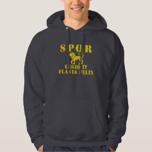 Dräkt för 4th lyckliga romerska legion för 04 hoodie