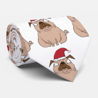 Dräkt för Bah Humpug julSanta mops Slips