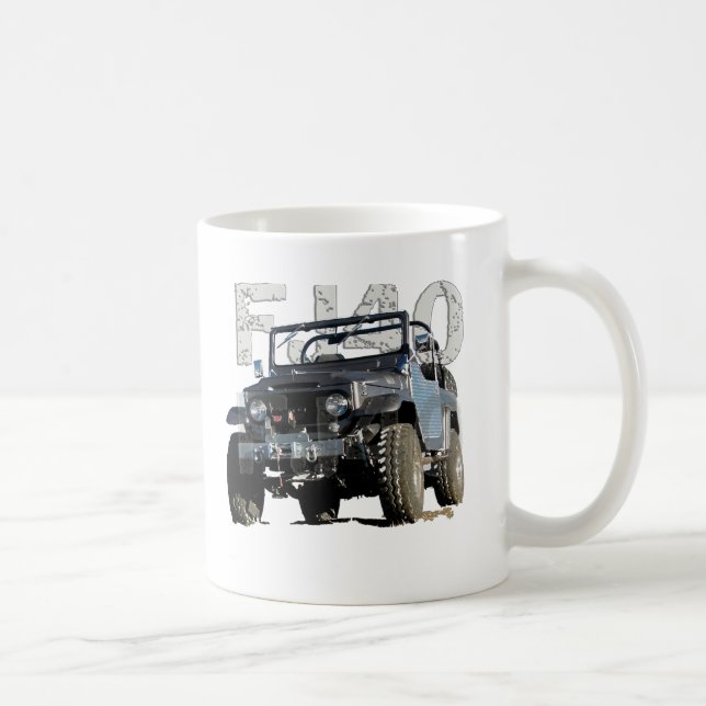 Dräkt för FJ40 Landcruiser Kaffemugg (Höger)