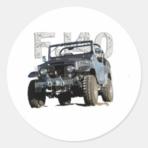 Dräkt för FJ40 Landcruiser Runt Klistermärke
