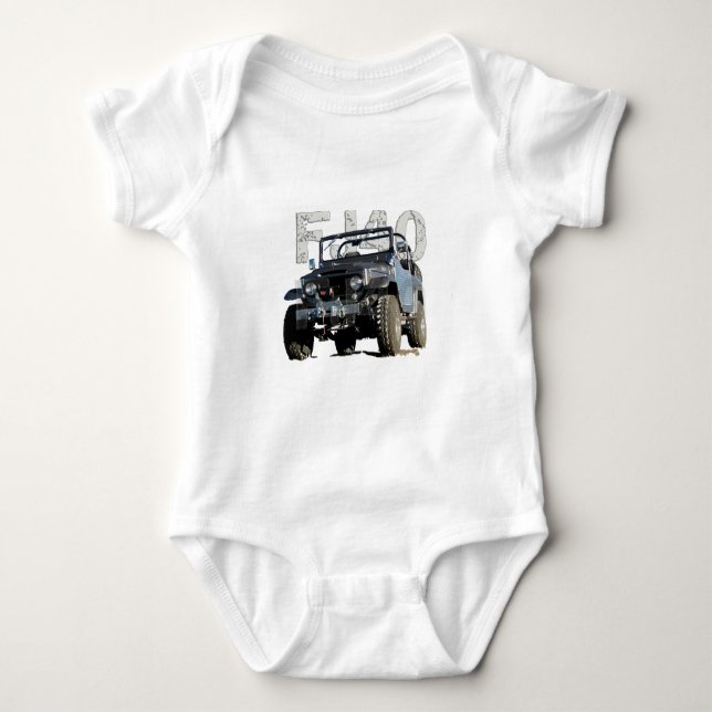 Dräkt för FJ40 Landcruiser Tee Shirt (Framsida)