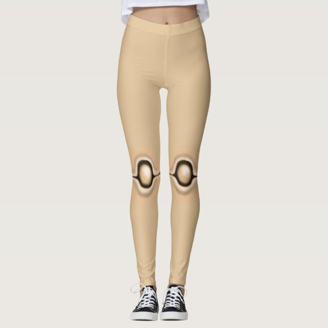 Dräkt för Halloween dockaben Leggings (Framsida)
