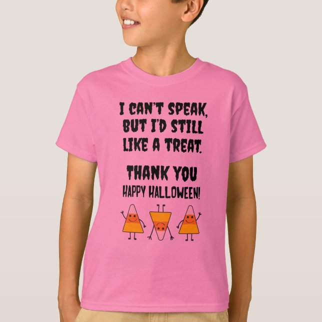Dräkt för Halloween Nonverbal Autismbus eller Tee Shirt (Framsida)