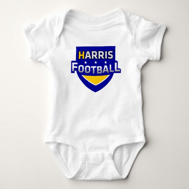 Dräkt för Harris fotbollbaby T-shirt (Framsida)