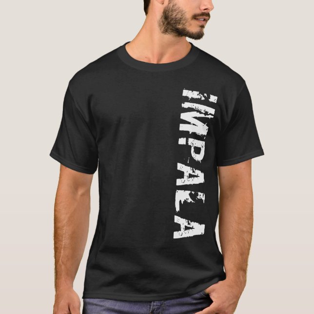 Dräkt för ImpalaVert logotyp Tee Shirt (Framsida)