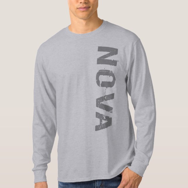 Dräkt för NovaVert logotyp Tee Shirt (Framsida)