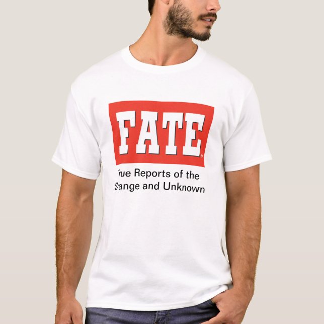 Dräkt för ödetidskriftlogotyp t-shirt (Framsida)