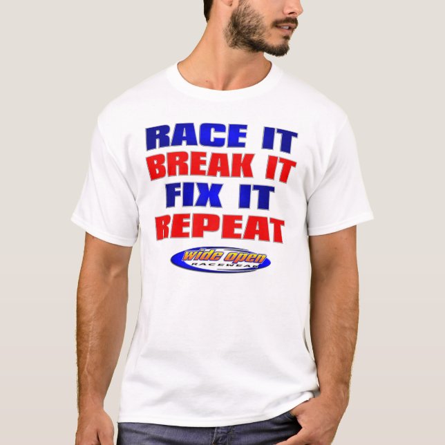 Dräkt för tävla för repetition för tee (Framsida)