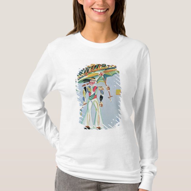 Dräktdesign för operettaen tee (Framsida)