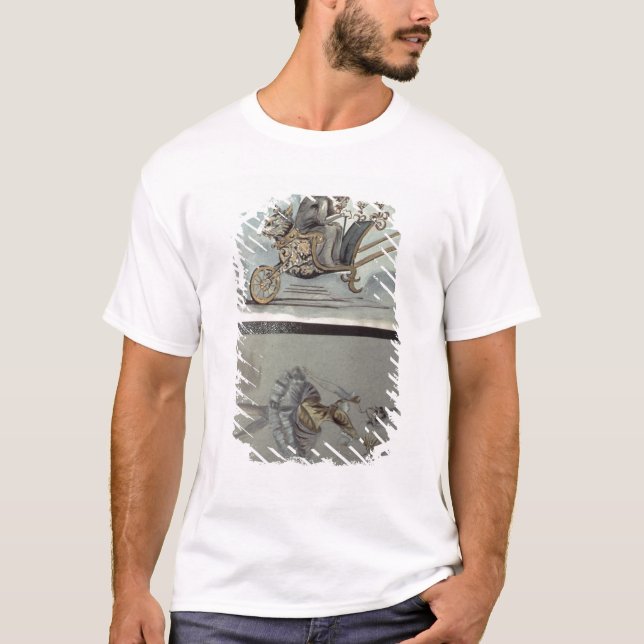 Dräktdesigner för baletten t-shirt (Framsida)