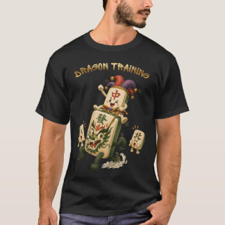 Drakträning, Mahjong Humor, Roligt T Shirt
