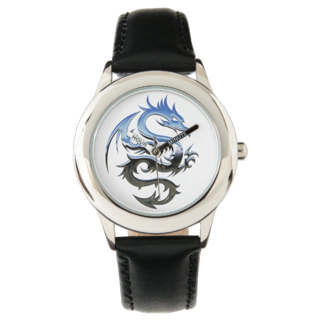 drakur med två ton armbandsur (Framsida)
