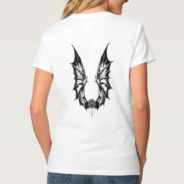Drakvingar T Shirt (Baksida)