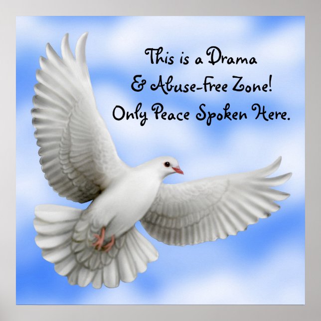 Drama & Abuse Free Zon Poster (Framsidan)