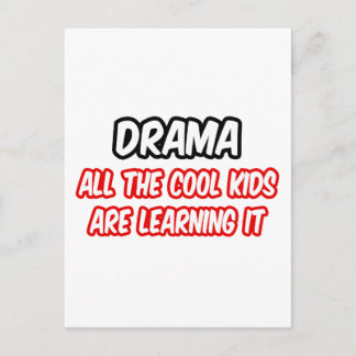 Drama.. Alla Coolor som barn lär sig det Vykort