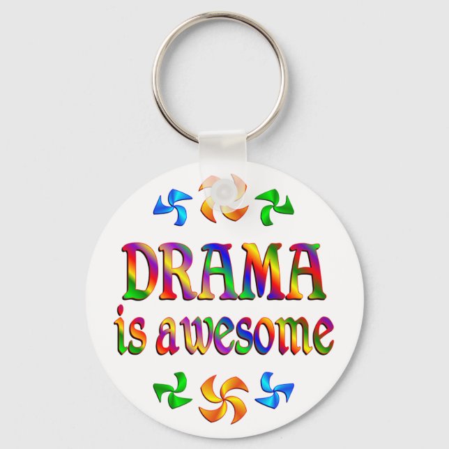 Drama är Fantastisk Nyckelring (Framsida)