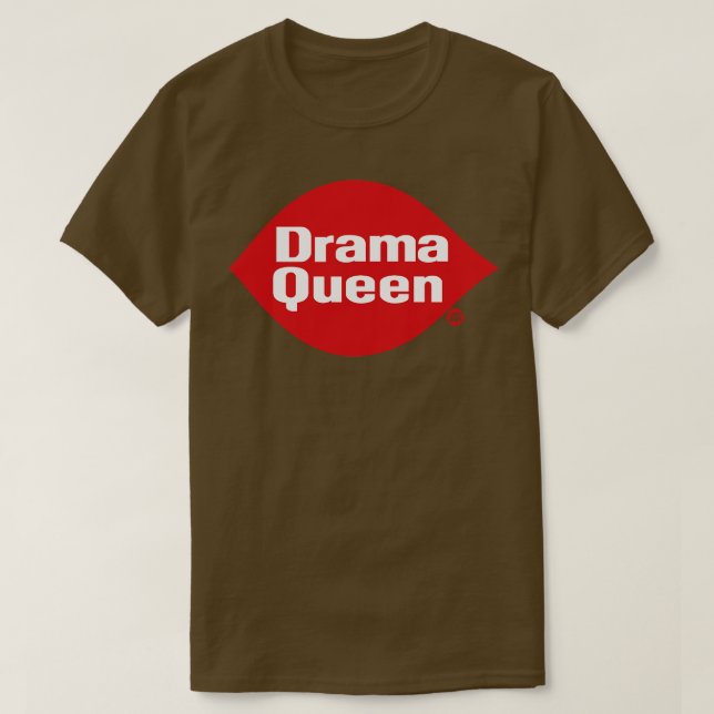 drama drottning t shirt (Design framsida)