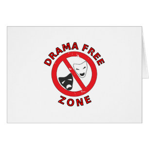 Drama Free Zon Hälsningskort