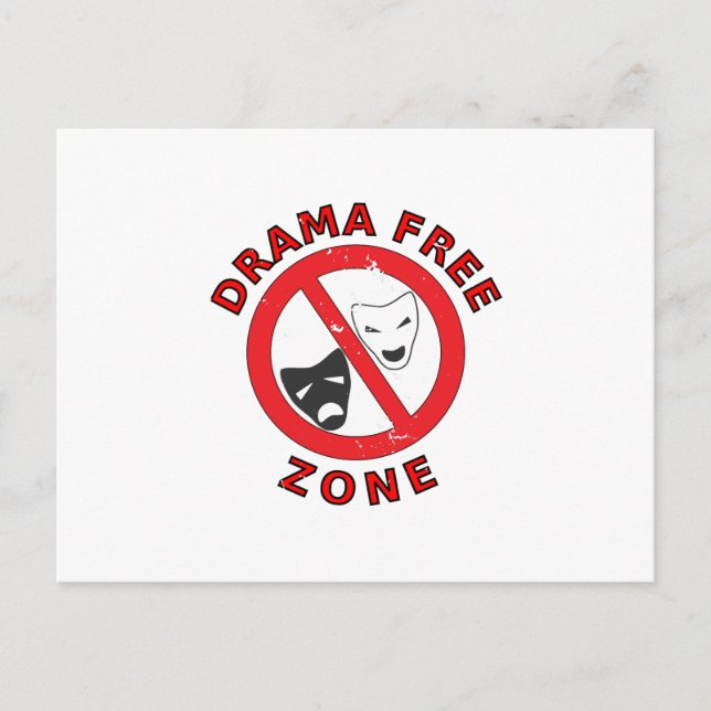 Drama Free Zon Vykort (Framsida)
