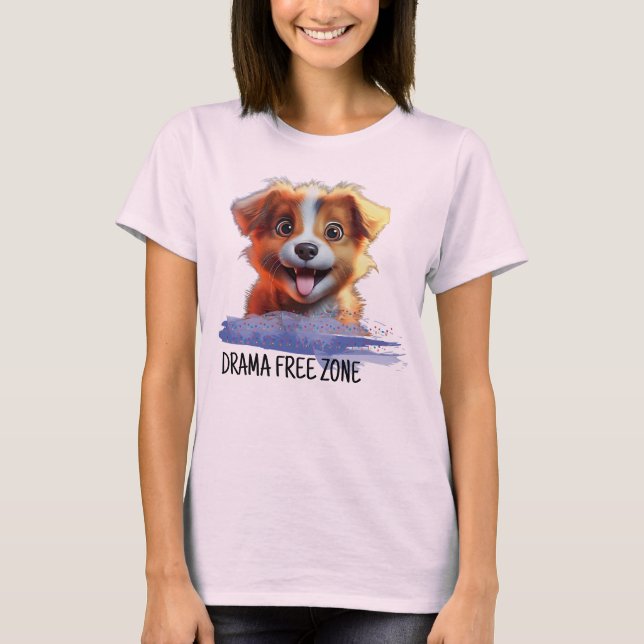 DRAMA FRIE ZON T SHIRT (Framsida)