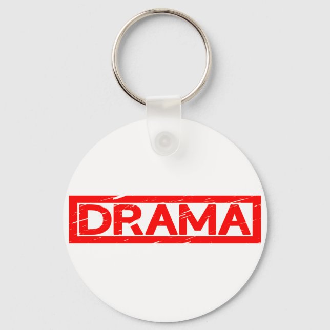 Drama Frimärke Nyckelring (Framsida)