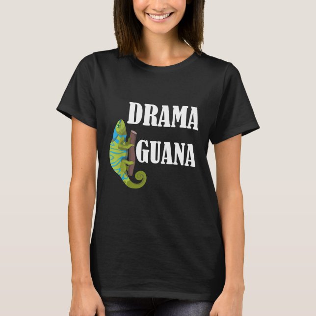 Drama Iguana T Shirt (Framsida)