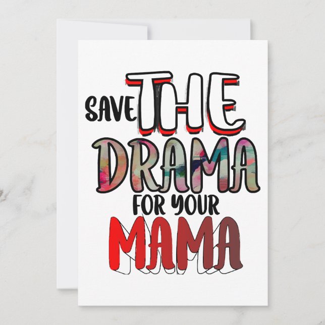 Drama Inbjudningar (Framsida)