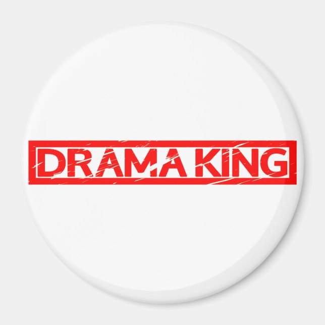 Drama Kung Frimärke Magnet (Framsidan)