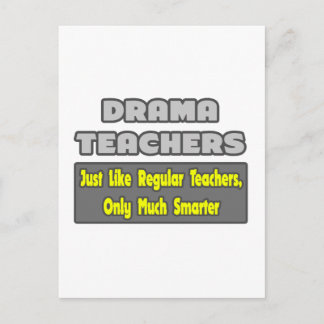 Drama-lärare..Smarter Vykort