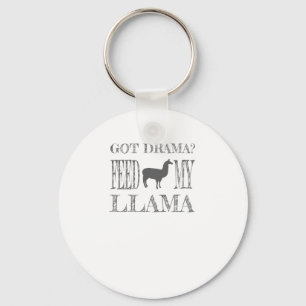 Drama Llama Har Drama Matar Min Llama Nyckelring