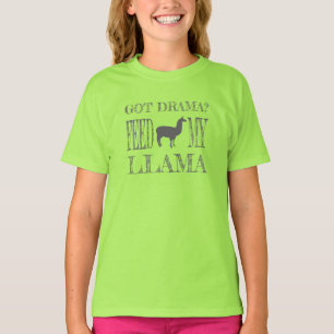 Drama Llama Har Drama Matar Min Llama T Shirt