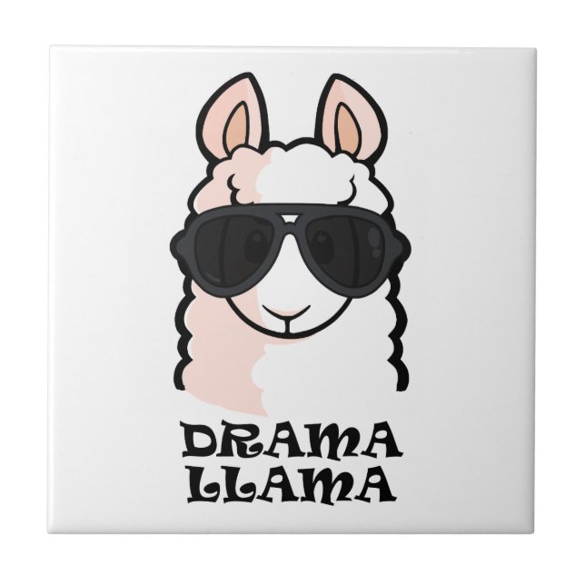 Drama Llama Kakelplatta (Framsidan)