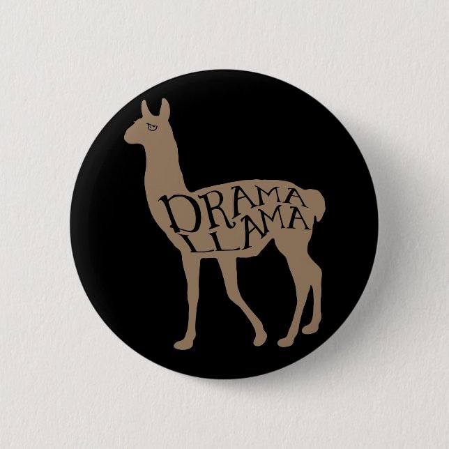 Drama Llama Knapp (Framsida)