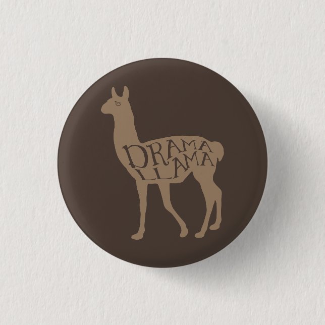 Drama Llama-knapp Knapp (Framsida)
