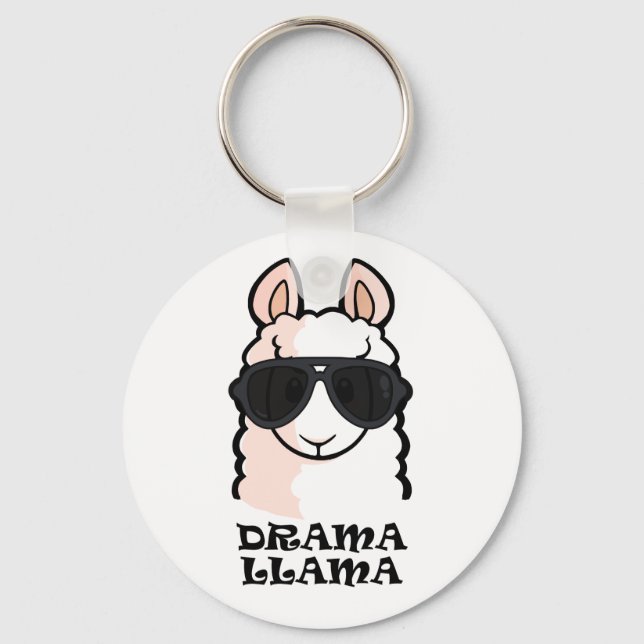 Drama Llama Nyckelring (Framsida)