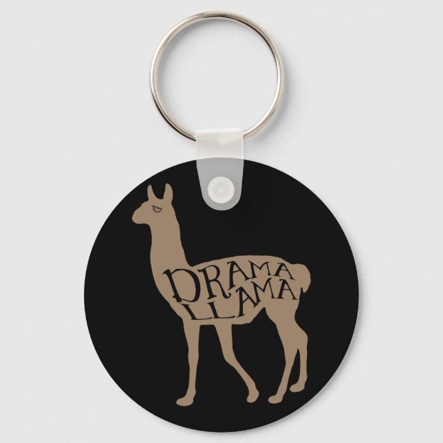 Drama Llama Nyckelring (Framsida)