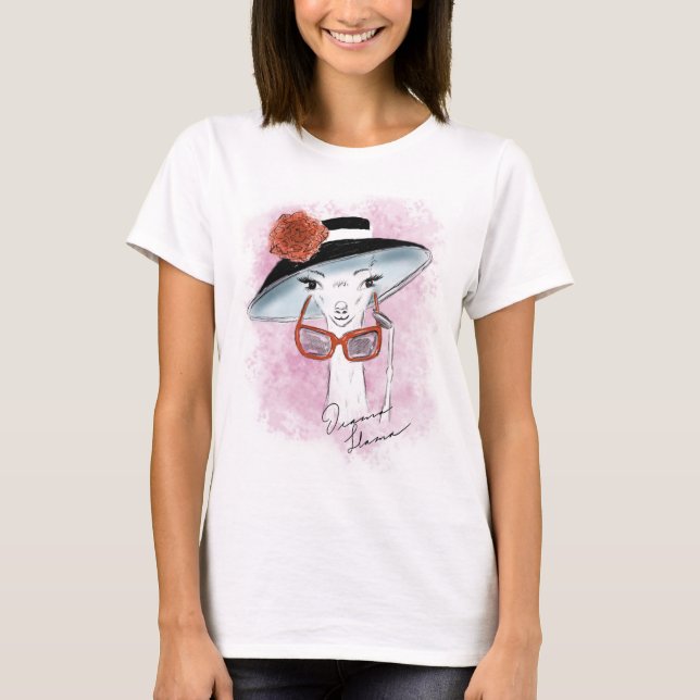 Drama Llama T-Shirt (Framsida)