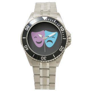 Drama Masks Armbandsur