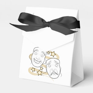 Drama Masks Comedy och Tragedy Presentaskar