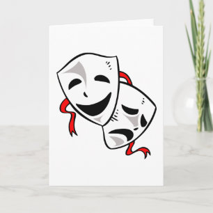 Drama Masks Kort