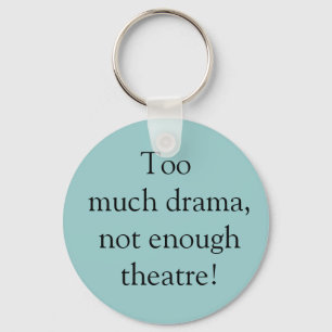 Drama- och theatrenyckelring nyckelring